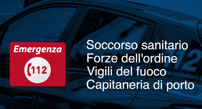 Da oggi anche a Carloforte il 112 e’ il numero unico per le emergenze