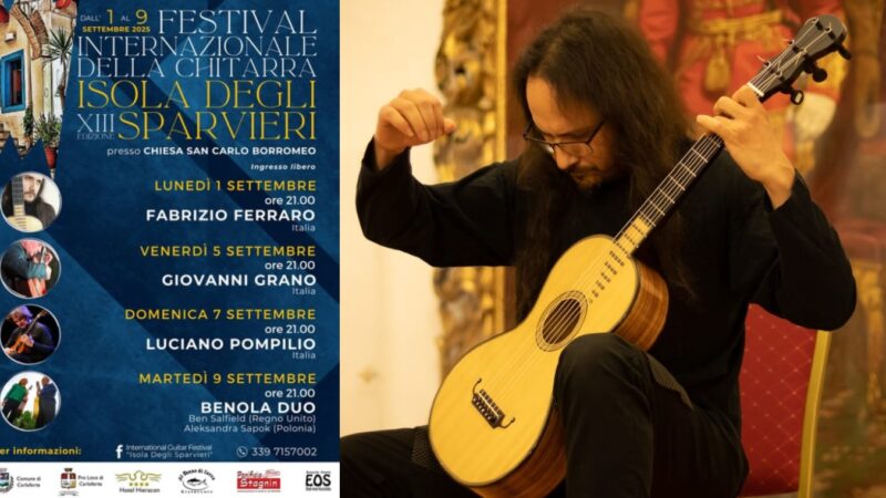 Tredici anni di chitarra a Carloforte