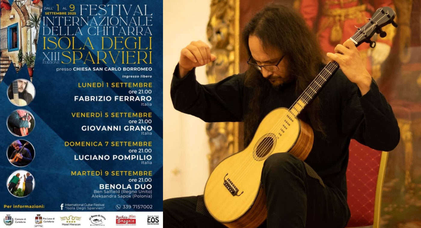 Tredici anni di chitarra a Carloforte